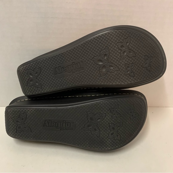 Alegria F10-742 Fiona Triple Strap Multi Colored Sandals  Sz 37 US-7, 7.5 NWOB - Picture 6 of 15